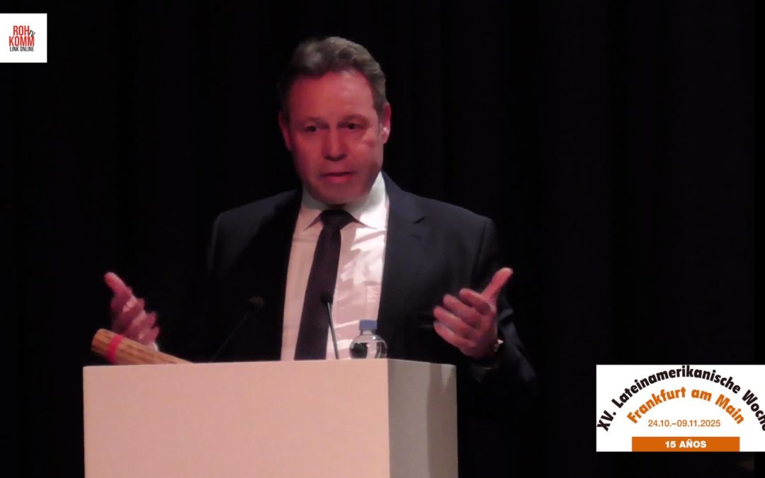 Con una nutrida participación institucional, se inauguró este jueves 24 de Octubre, la XV Semana Latinoamericana en el Instituto Cervantes de Frankfurt.